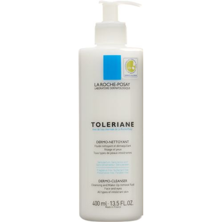 La Roche Posay TOLERIANE დერმატოლოგიური საწმენდი სითხე 400 მლ