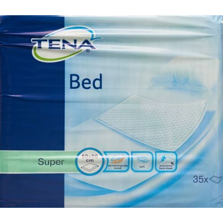 TENA Bed სუპერ სამედიცინო ჩანაწერები 60x90 სმ 35 ც