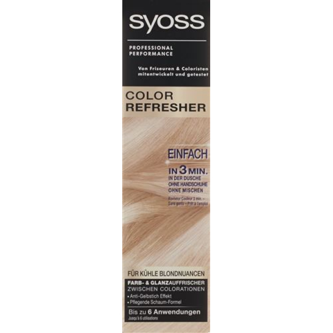 Syoss Refresher cool blonde shades