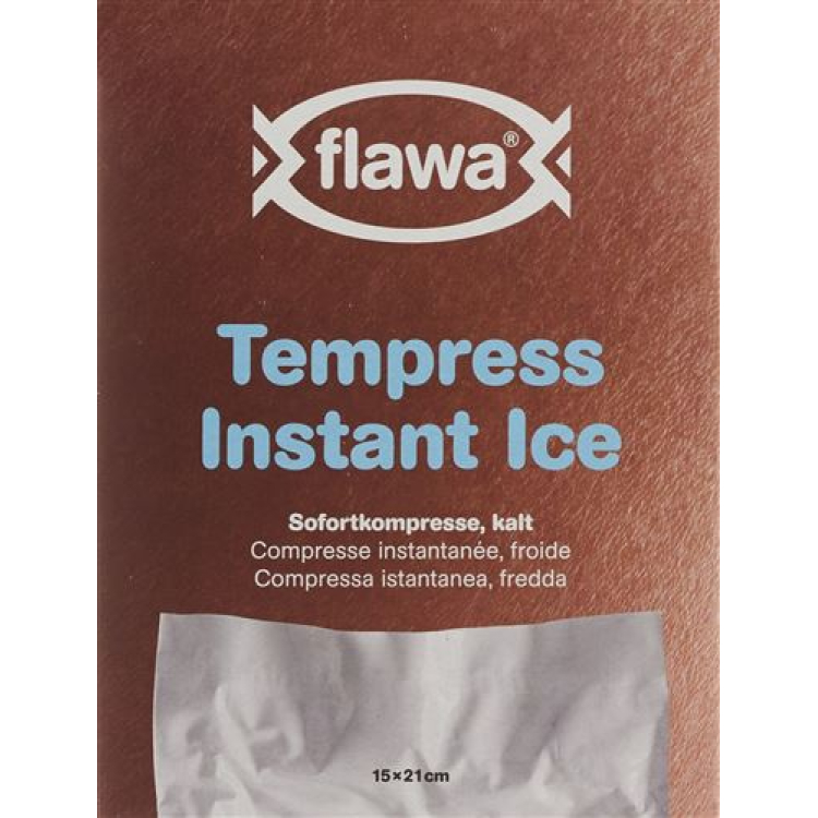 Flawa Tempress Instant cold compress 15x21cm single use