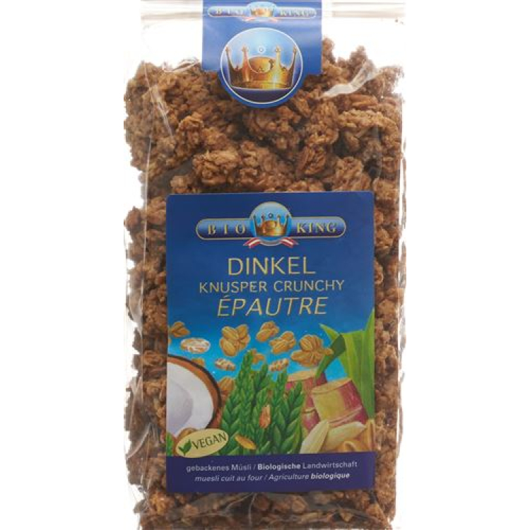 Bioking Spelt Crispy Crunchy 375 g