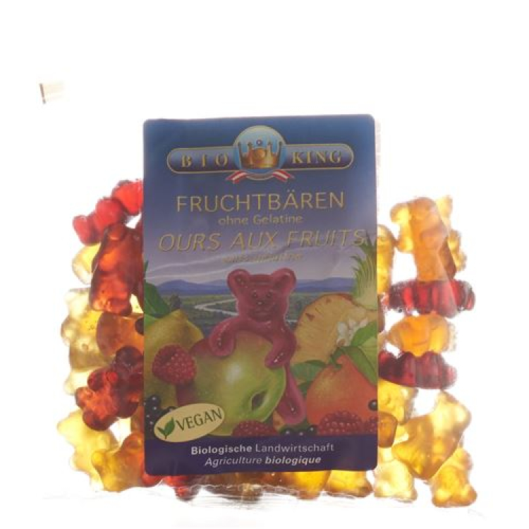 Bioking Fruit Bears Gelatin 150 g