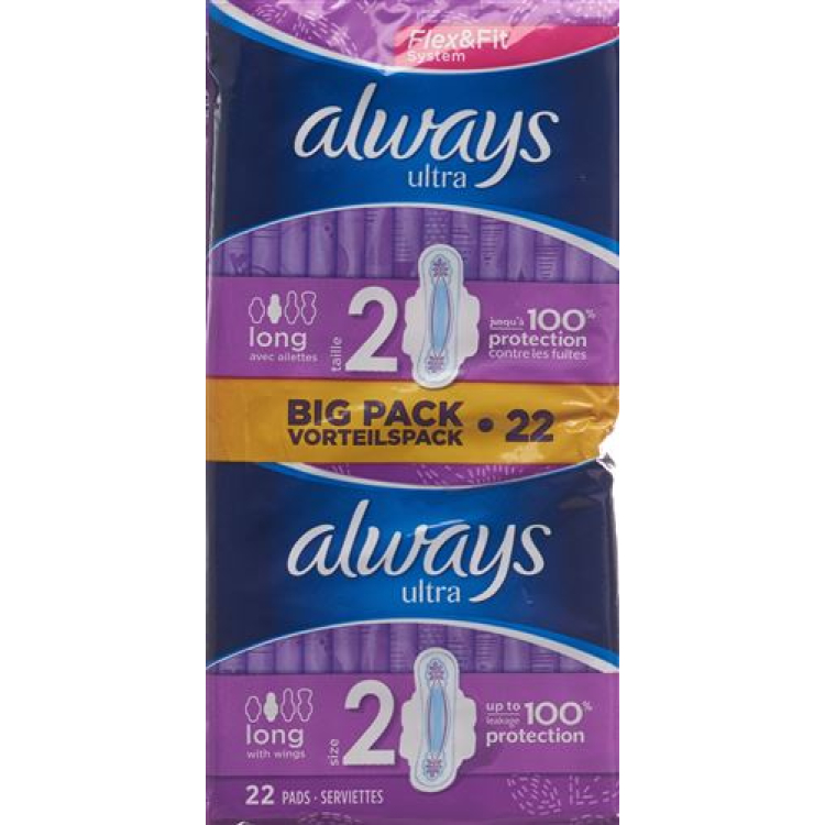 always Ultra Binde Long Plus Vorteilspack 22 Stk