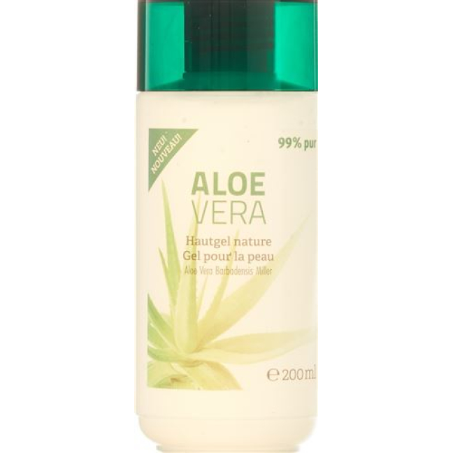 Aloe Vera Skin Gel 99% Pure Nature 200 ml