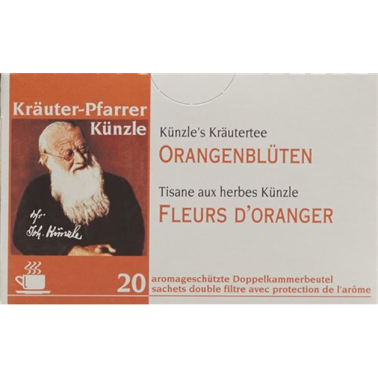 Herbal pastor Künzle orange blossom Btl 20 pcs