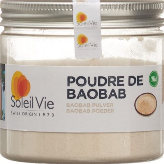 Poudre de baobab Soleil Vie 80 g Bio