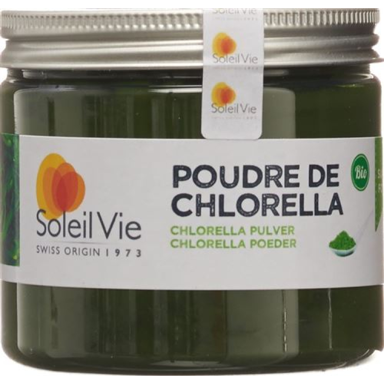 ម្សៅ Soleil Vie chlorella Bio 120 ក្រាម។