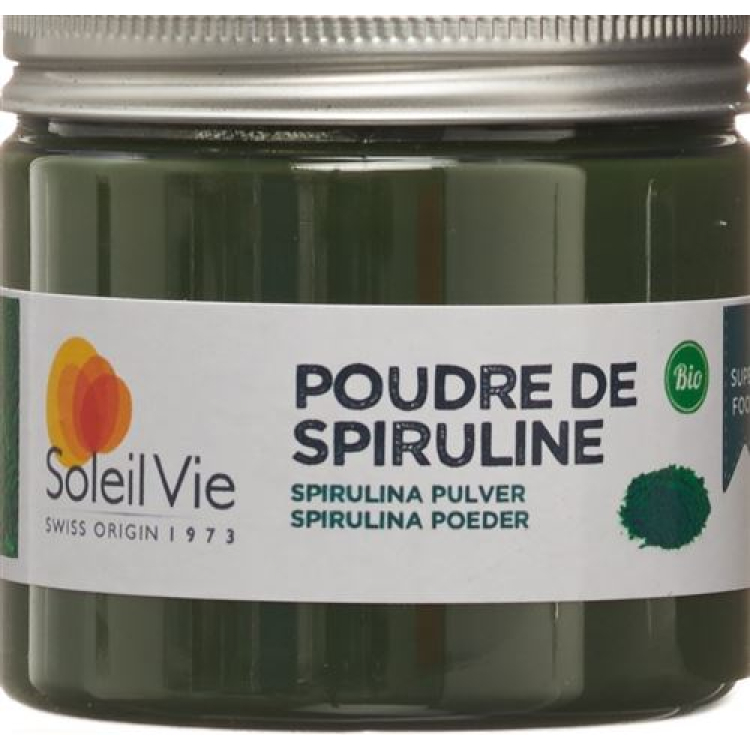 Soleil Vie Spirulina ფხვნილი Bio 130 გრ