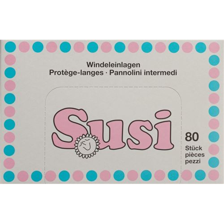 Susi Diaper Liners 80 kpl