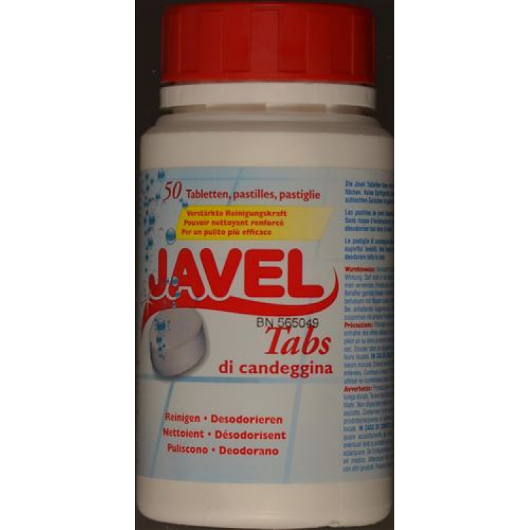 Javel Tabs neutraalne 50 tk