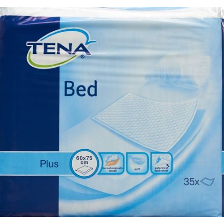 TENA Bed Plus மருத்துவ பதிவுகள் 60x75cm 35 pcs