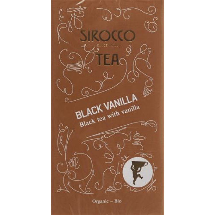 Sirocco Black Vanilla Tea Bags 20 հատ