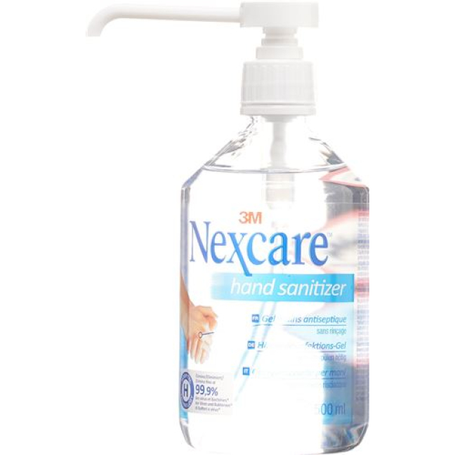 3M Nexcare hands disinfecting gel 500 ml