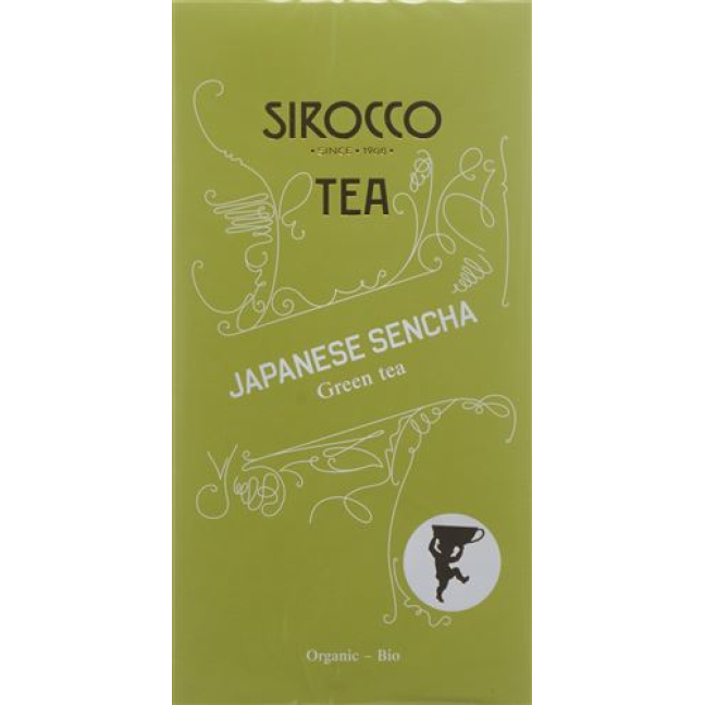 Sirocco bolsitas de té Japonés Sencha 20uds