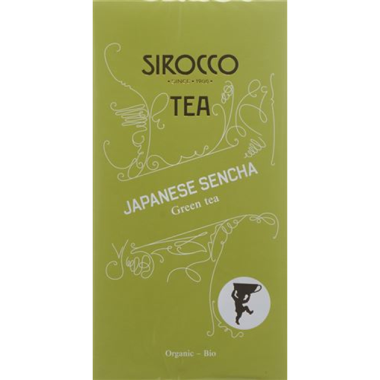 Sirokko choy paketlari Yapon Sencha 20 dona