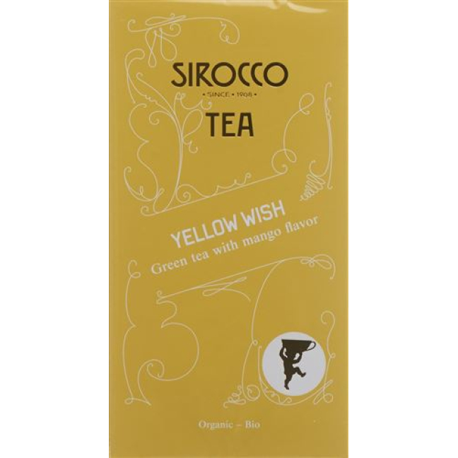 Sirocco čajové vrecúška Yellow Wish 20 ks