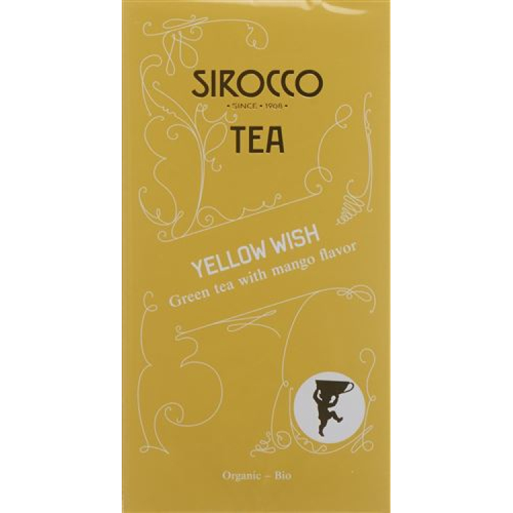 სიროკოს ჩაის პაკეტები Yellow Wish 20 ც