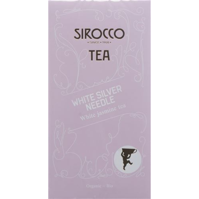 Sachets Sirocco White Silver Needle 20 pièces