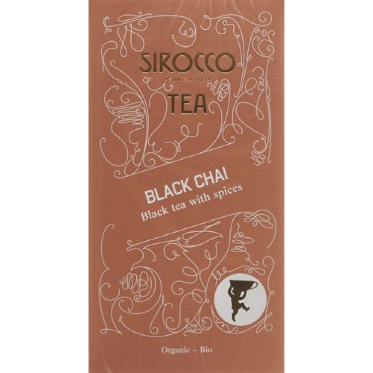 Čajové sáčky Sirocco Black Chai 20 ks