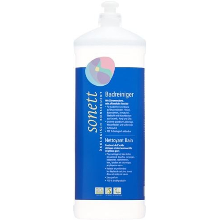 Sonett bathroom cleaner refill bottle 1 lt