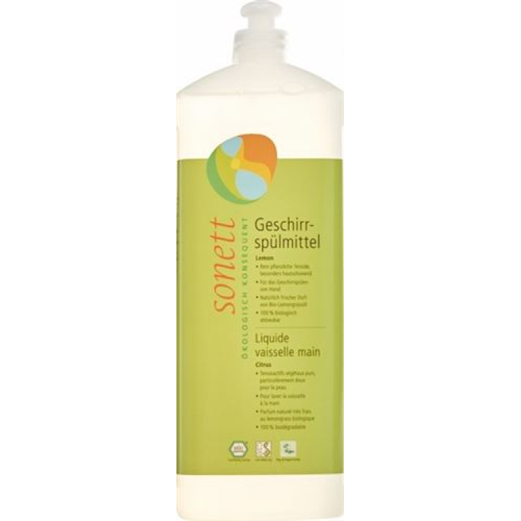 Sonettdiskmedel citronrefill 1 lt