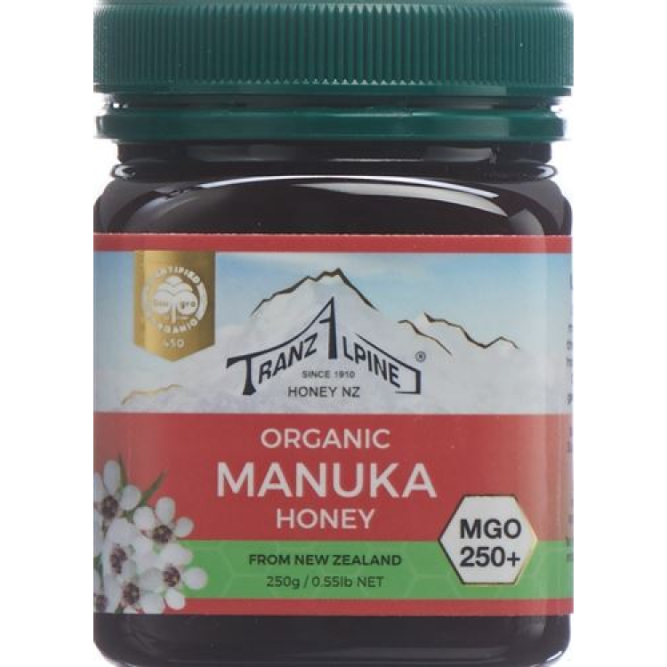 Hoyer Manuka Medus MGO 250+ Bio 250 g