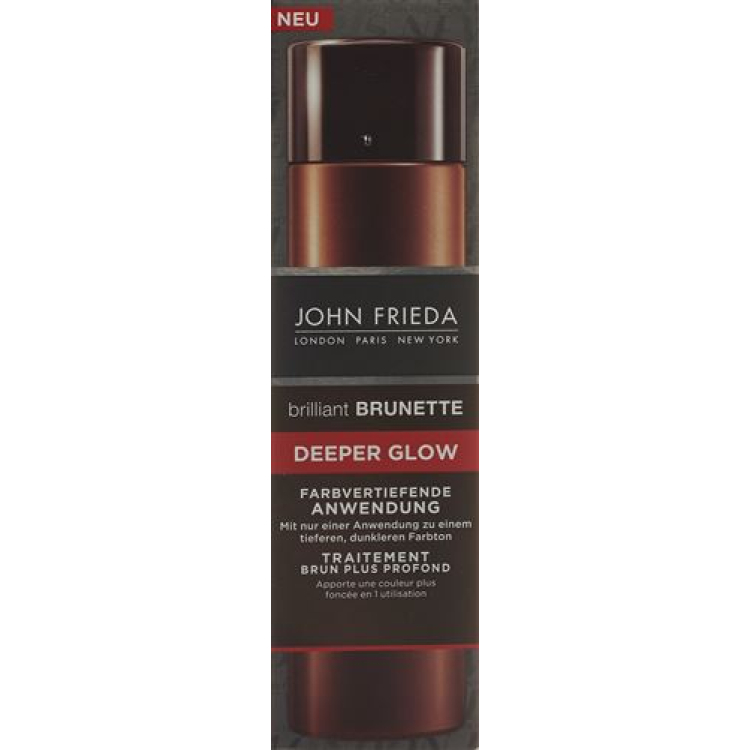 John Frieda Brilliant Brunette Deeper Glow color-intensifying use 150 ml