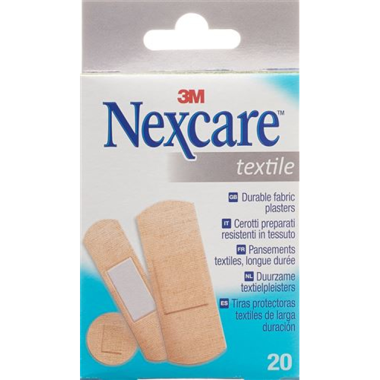 3M Nexcare patch Textile Strips assorted 20 pcs