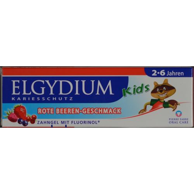 Elgydium Kids red berries 2-6 years toothpaste 50ml