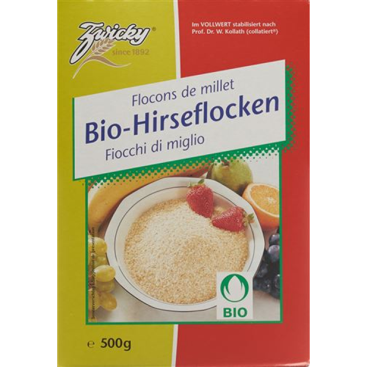 Zwicky ekologiska hirsflingor 500 g