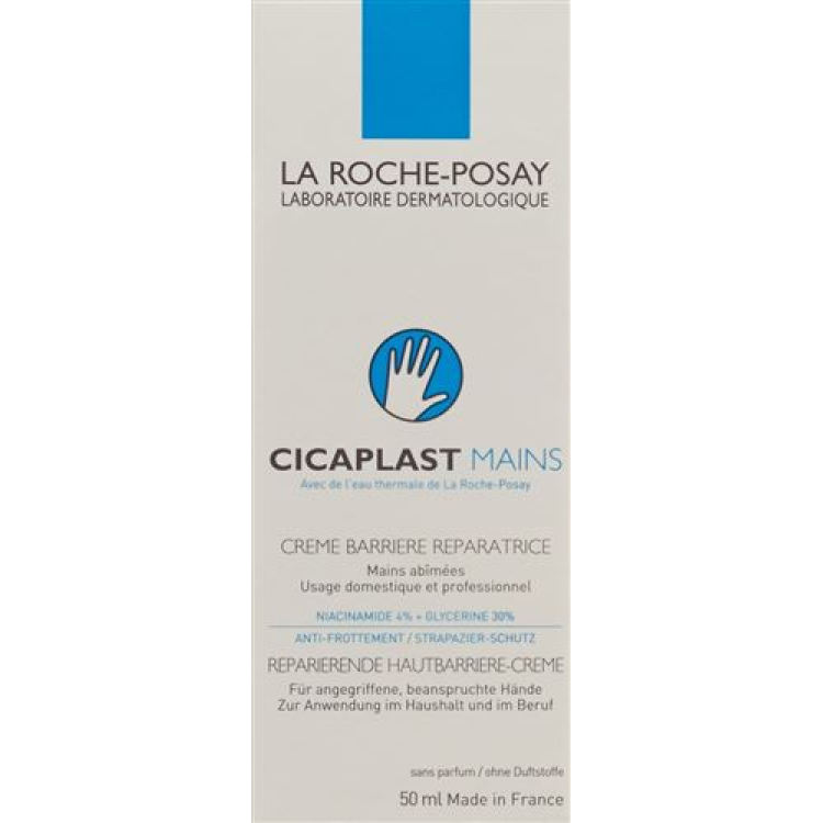 La Roche Posay Cicaplast ដៃ 50 មីលីលីត្រ