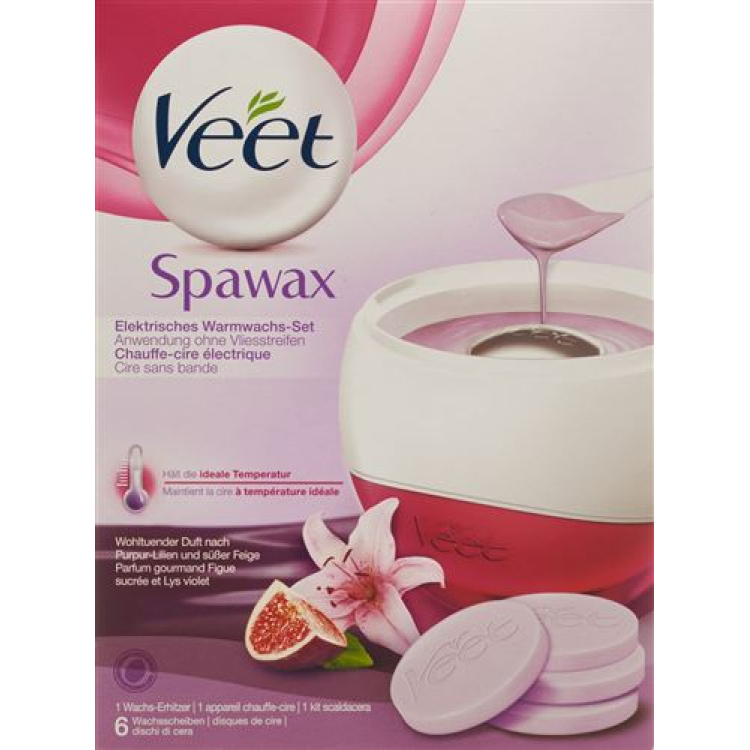 Veet Spawax Elektrisches Warmwachs-Set