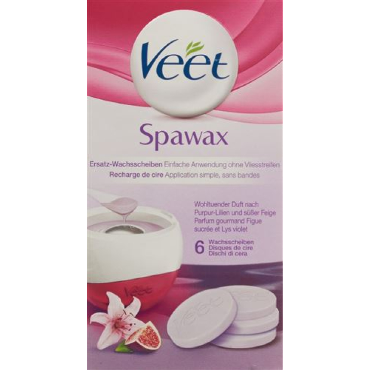 דיסק שעווה חלופי Veet Spawax 6 יח'