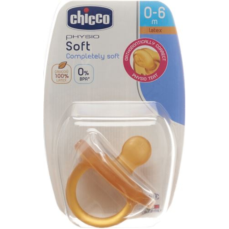 Chicco Soother physiologically rubber Gommotto 0-6m mini