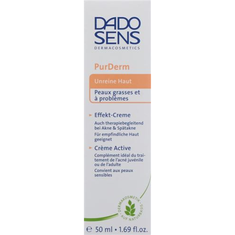 کرم افکت Dado Sens PurDerm 50 ml