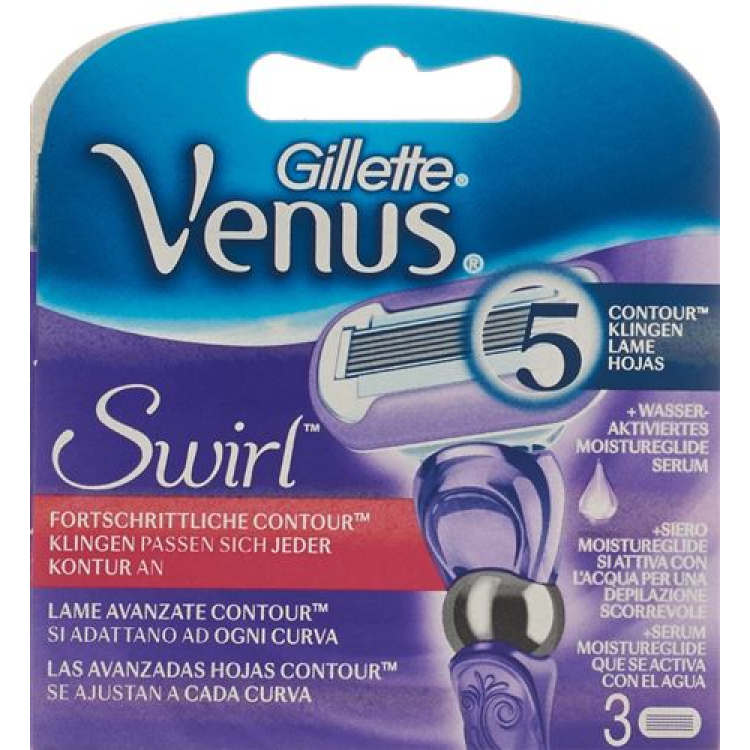 Gillette Venus Swirl System Blade 3 pcs