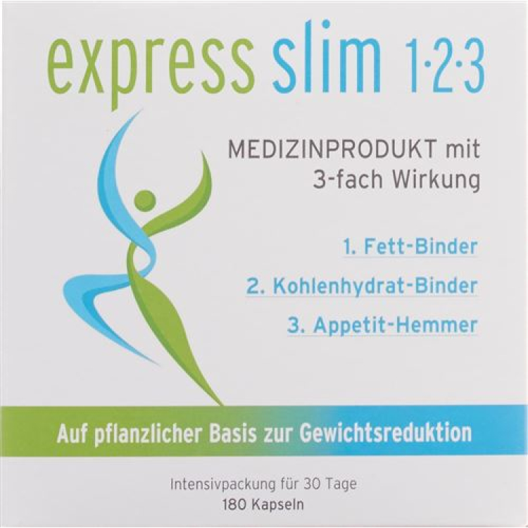 express slim 1-2-3 Kaps עם אפקט פי 3 180 יח'