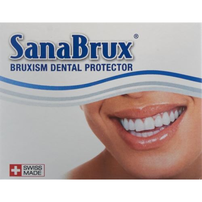Шина Sanabrux проти скреготу зубами (бруксизму)