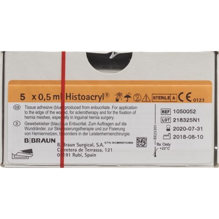 HISTOACRYL BLUE уусгагч 5 Ампер 0.5 гр