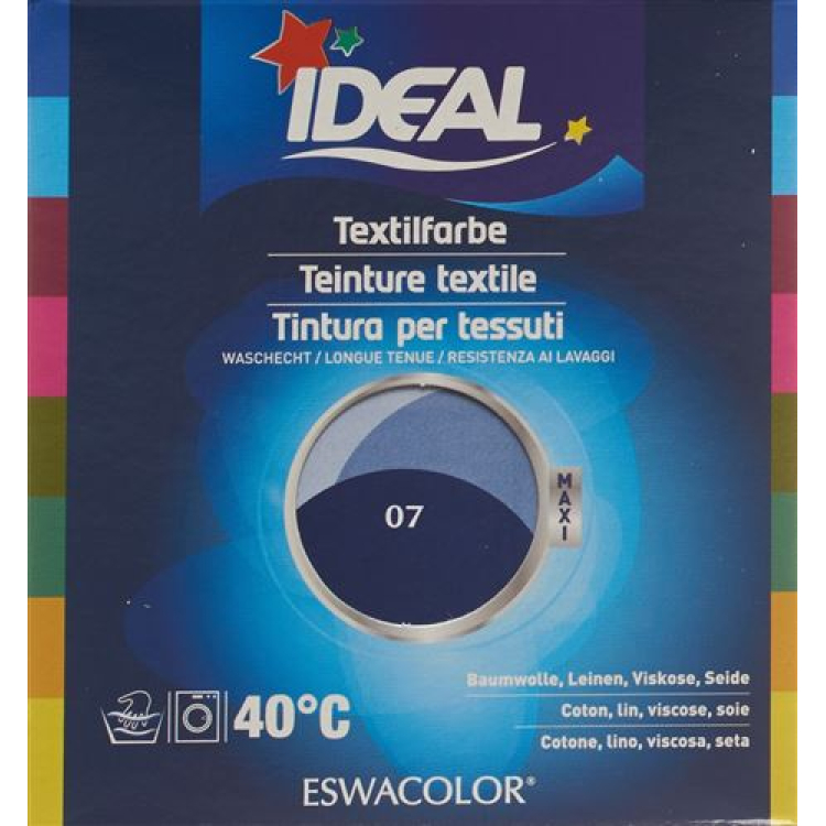 IDEAL MAXI Pamuk Boja No07 tamnoplava