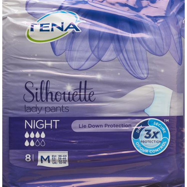 TENA Lady Pants Night M 6 x 8 pieces