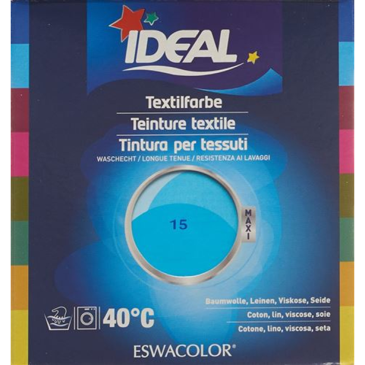 IDEAL MAXI Cotton Color No15 turquoise