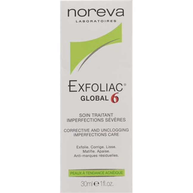 Exfoliac Global 6 skin with acne cream Tb 40 ml