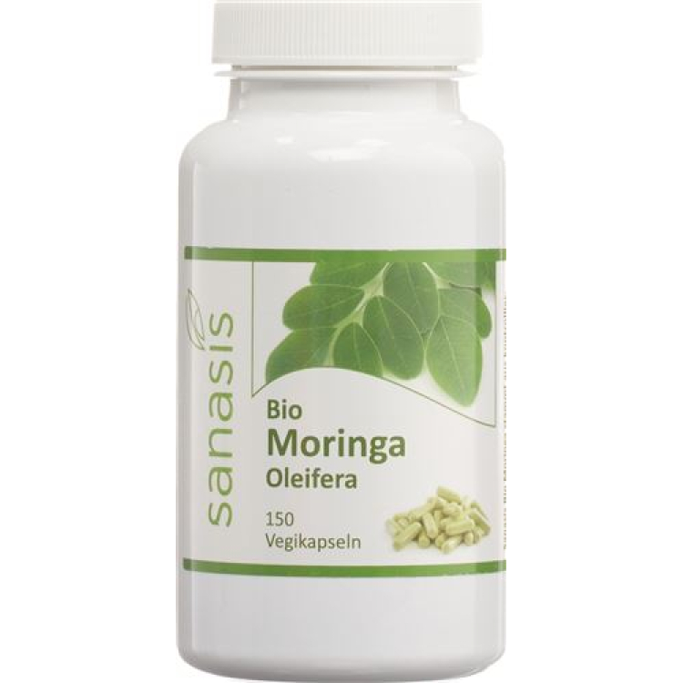 Sanasis Moringa Kaps Bio Ds 150 pz