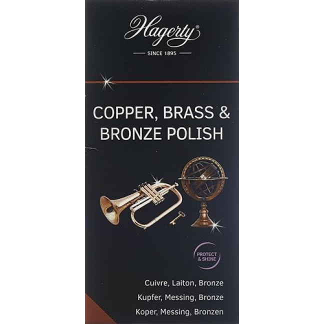 Hagerty Copper Brass Bronze Polish Fl 250 ml