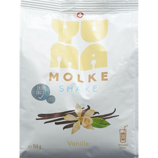 Yuma whey vanilla bag 750 ក្រាម។