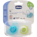 Chicco Physiological Soother Silicone medium BLUE 6-1