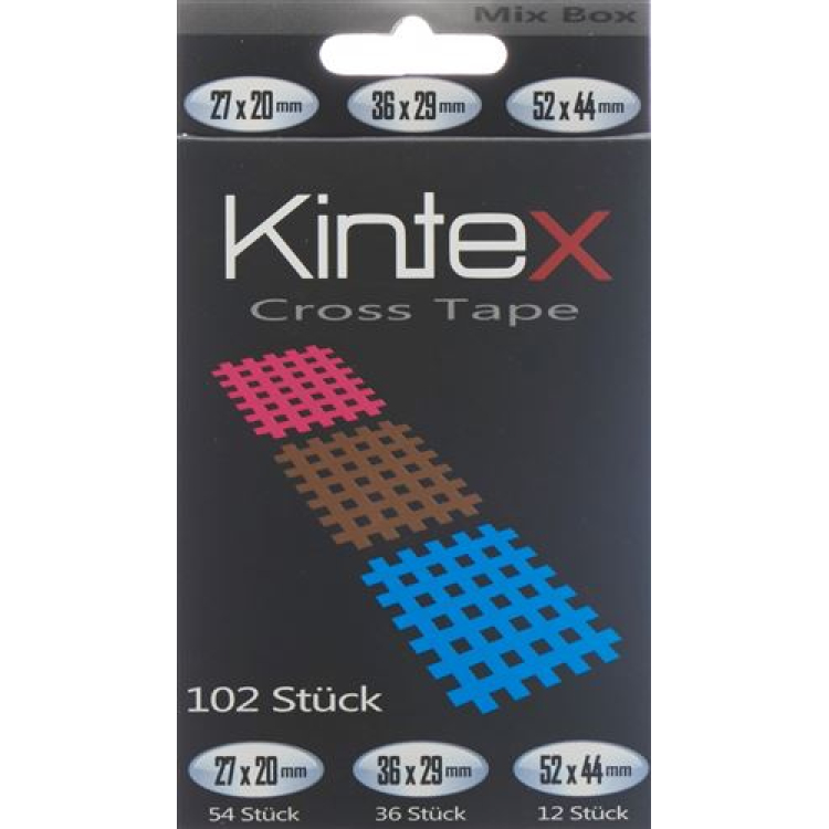 Kintex Cross Tape Mix Box gips 102 stk