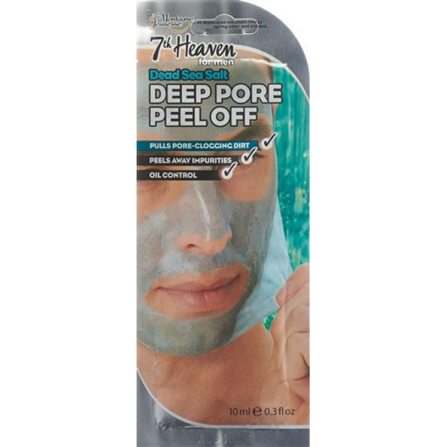 7th Heaven peel-off face mask for men 10 ml
