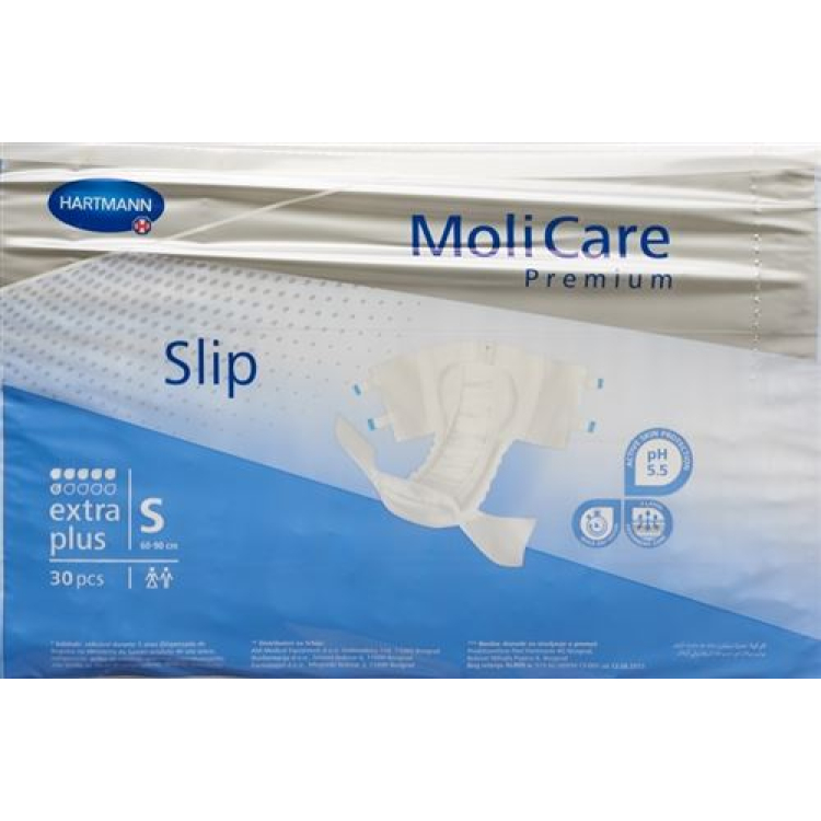 MoliCare slip an extra plus 6 S blau 30 Stk